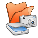 folder-orange-scanners-cameras-icon